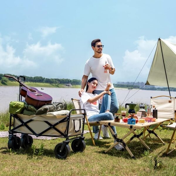 Heavy-Duty Collapsible Wagon Cart